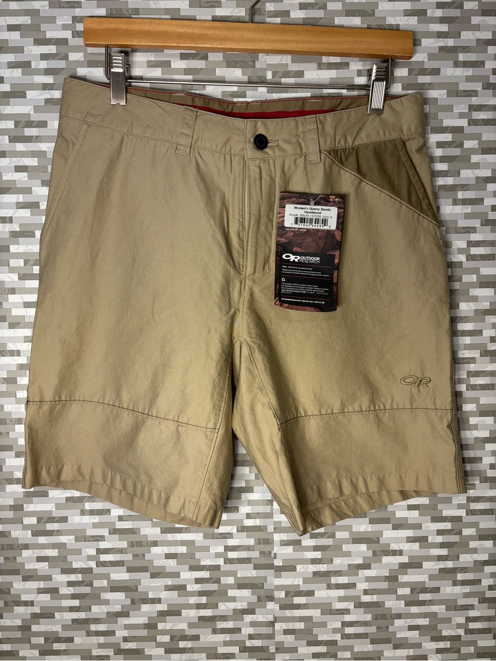 Outdoor Research Women's Tan Khaki Adventure Shorts